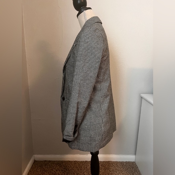Forever 21 Houndstooth Fashion Jacket Size Small - Picture 3 of 12